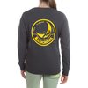 La Sportiva - Climbing On The Moon Sweatshirt - Women's - Carbon/Giallo