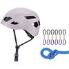 Mammut - Sport Climbing Starter Package - Blue/White, Straight Gate/Bent Gate Key Lock Grey/Alpine Calamint, Alpine Calamint