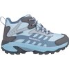 Merrell - Moab Speed 2 Mid Hiking Boot - Kids' - Grey/Blue
