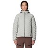 Mountain Hardwear - Stretchdown Light Full-Zip Hooded Jacket - Women's - Gamma Grey