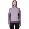 Mountain Hardwear - Summit Grid Hoodie - Women's - Atmospheric/Violet Stone/Purple Sage