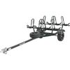 Malone Auto Racks - MicroSport Off-Road 4 Kayak Trailer With Spare Tire - Black