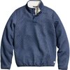 Marine Layer - Corbet Diamond Reversible Pullover - Men's - Navy/Oat