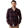 Navy/Burgundy Plaid