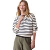 Marine Layer - Cloud 9 Fleece Reversible Sweatshirt - Women's - Antique White/Navy