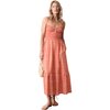 Marine Layer - Smocked Henley Maxi Dress - Women's - Bittersweet Fish