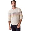 Marine Layer - Donegal Crew Sweater - Men's - Snowhill Sunset Stripe