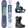 Nidecker - Astral Snowboard + OG Supermatic Binding + Kita Hybrid Boot - One Color/Atlantic/Black