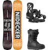 Nidecker - Sensor Snowboard + Rosa Binding + Kita Hybrid Boot - Women's - One Color/Black/Black