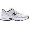 White/Silver Metallic/Black