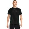 Nike - Aero-FIT Stride Short-Sleeve Shirt - Men's - Black/Lt Green Spark/Reflective Silv