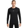 Nike - Dri-FIT Warm Long-Sleeve Crew Top - Men's - Black/White