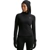 Nike - Swift Therma-Fit Hooded Long-Sleeve Running Top - Women's - Black/Reflective Silver