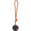 Non-stop Dogwear - Dog Ball On Rope - Orange/Black