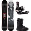 Nitro - Phase X MOTORHEAD w/ Tangent TLS + ONE Snowboard Package - OneCol,Nitro X Motorhead,Black