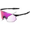 Gloss Black/Photochromic Purple Mirror Lens