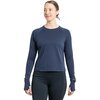 Oiselle - Flyout Boxy Long-Sleeve Shirt - Women's - Ink Blue