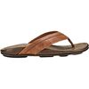 Men's Olukai Hiapo Flip Flop Sandals – Comfort Leather Sandals With Arch Support, Various Colors, US 7-16 NEW In Box