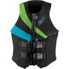 Black/Dayglo/Turquoise