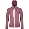 Ortovox - Fleece Grid Hoodie - Women's - Dusk Rose