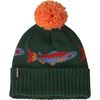 Salmon Energy Stripe: Old Growth Green
