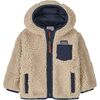 Patagonia - Retro-X Hooded Jacket - Toddlers' - Dark Natural w/New Navy
