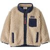 Patagonia - Retro-X Jacket - Toddlers' - Dark Natural w/New Navy