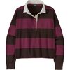 Wide Stripe/Berry Fig
