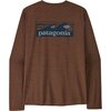Patagonia - Capilene Cool Daily Boardshort Long-Sleeve Shirt - Men's - Berm Brown/Light Berm Brown X-Dye