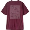 Patagonia - Capilene Cool Strataspire Daily Shirt - Men's - Berry Fig/Light Berry Fig X-Dye