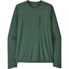 Patagonia - Capilene Cool Long-Sleeve Sun Shirt - Men's - Canopy Green/Light Canopy Green X-Dye