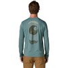 Patagonia - Capilene Cool Daily Pass it Around Long-Sleeve Shirt - Men's - Blue Sage/Light Blue Sage X-Dye