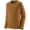 Patagonia - Capilene Lightweight Crew Top - Men's - Polar Stripe/Smolder Blue
