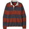 Wide Stripe/Rusty Red