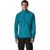 Patagonia - R1 Ultralight 1/2-Zip Jacket - Men's - Glacial Blue