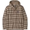 Patagonia - Stretch Fjord Flannel Pullover Hoodie - Men's - Freeride/Oar Tan