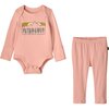 Patagonia - Capilene Midweight Baselayer Set - Infants' - Dancing Dawn/Sunlit Pink