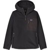 Patagonia - R2 TechFace Hooded Jacket - Kids' - Black