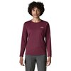 Patagonia - Capilene Cool Daily Fitz Roy Foothills Long-Sleeve - Women's - Berry Fig - Light Berry Fig X-Dye