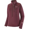 Patagonia - R1 Ultralight 1/2-Zip Top - Women's - Berry Fig