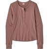 Patagonia - Rib Knit Long-Sleeve Henley - Women's - Moonrise Taupe