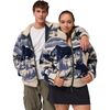 Parks Project - Acadia Moose Full-Zip High Pile Fleece - Natural/Navy