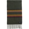 Pendleton - Whisperwool Muffler - Green Heather Stripe