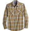 Grey/Gold Ombre Plaid