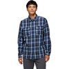 prAna - Westbrook Slim Flannel Shirt - Men's - Blue Vibes