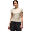 prAna - Baby Rib Short-Sleeve T-Shirt - Women's - Stone Stripe