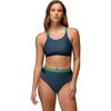 prAna - Baja Bound Sport Bikini Top - Women's - Bluff Blue