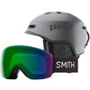 Pret Helmets - Cynic Helmet + Skyline ChromaPop Goggle - Gry/Evrydy Grn Mir/Blk