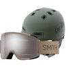 Pret Helmets - Cynic Helmet + Squad Goggle - Grn/Bandit/ChrPop Sun Plat Mir/Clear