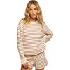 Red/Natural Stripe